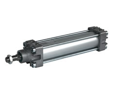 ISO/VDMA200mm缸徑160mm行程型材氣缸